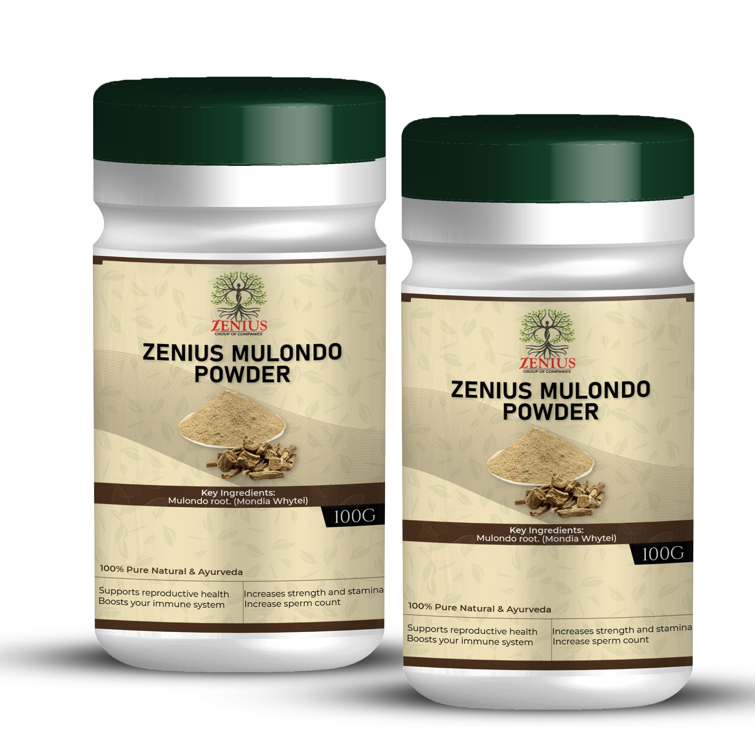 ZENIUS Mulando Root Powder, Enhanced Vitality, Performance, stamina and stress tolerance, 100%, Vegan Friendly, 200G