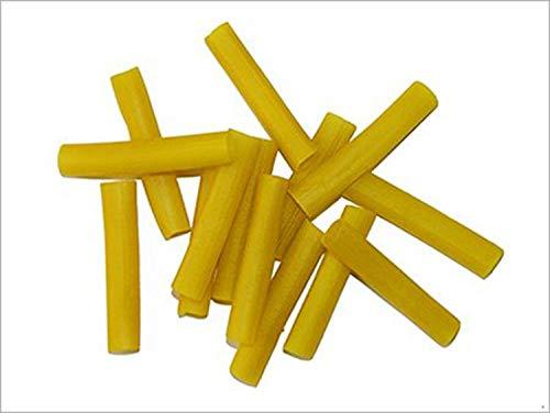 DHADIWAL DHADIWAL'S Tangy Tomato Flavored Yellow PONGA / Pipe FRYUMS Snacks Pack of 500 GM