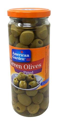 American Garden American Garden Green Olives - Pitted, 447g Jar
