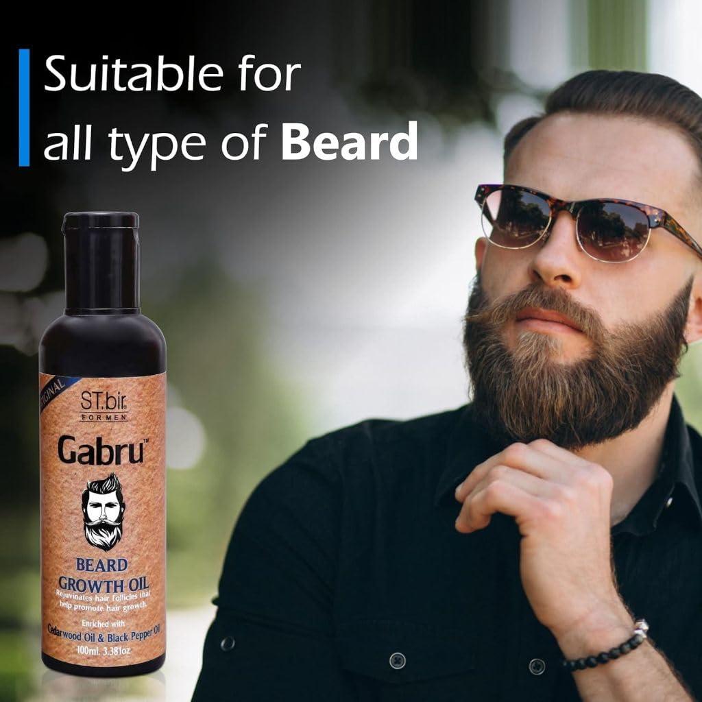 ST.bir ST.bir Gabru Beard Oil Cedarwood and Blackpepper