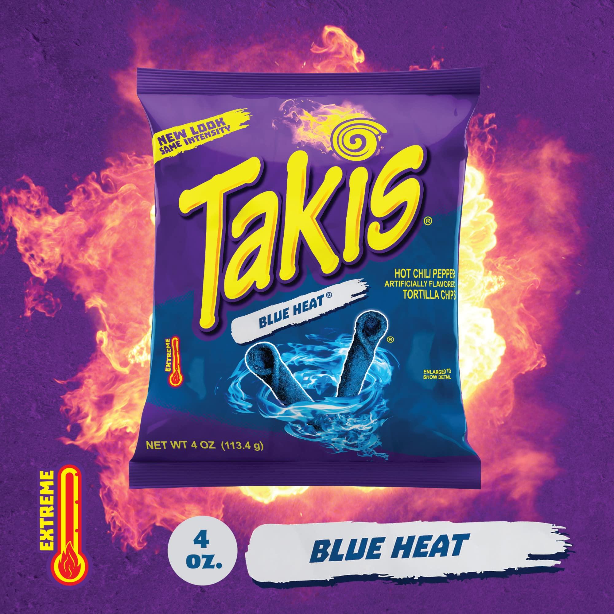 Takis Takis vegetarians Blue Heat 113G