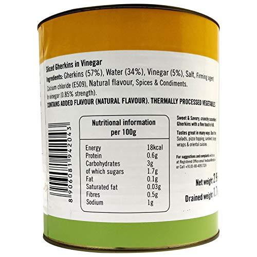 Hugoreitzel Hugo Reitzel Sliced Gherkins, 2.96kg