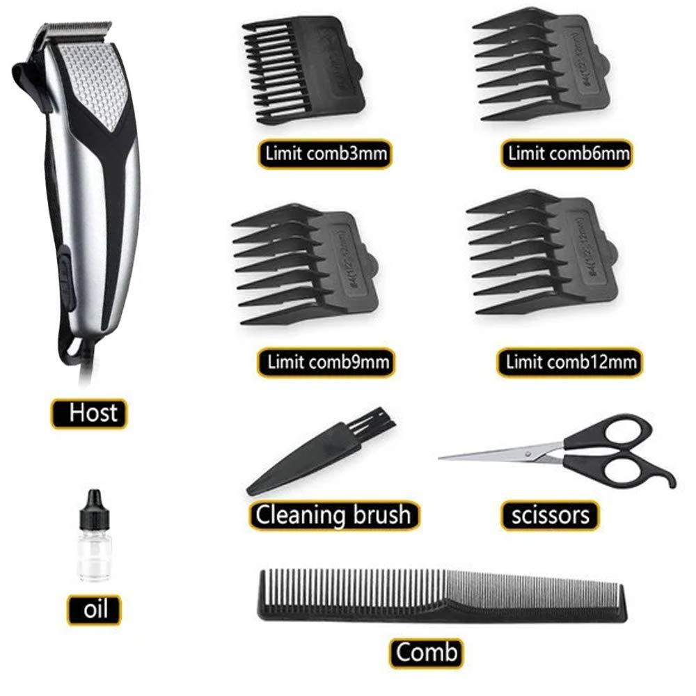 UP UP Men Professional Beard Hair Trimmer Corded Hair Clipper Multifuntioning Shaver Powerful Cutter Corded Hair Cutting Machine For Unisex