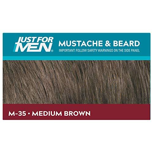 Just for men Just for Men Brush-In Color, Mustache and Beard Color, 28g - Medium Brown M-35