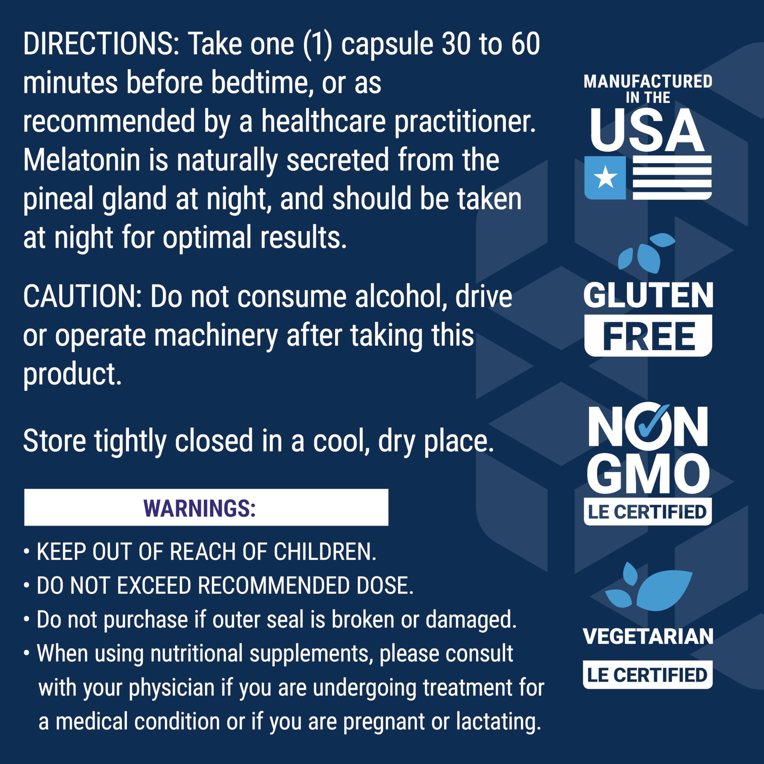 Life Extension Life Extension Melatonin, 60 caps 3 mg