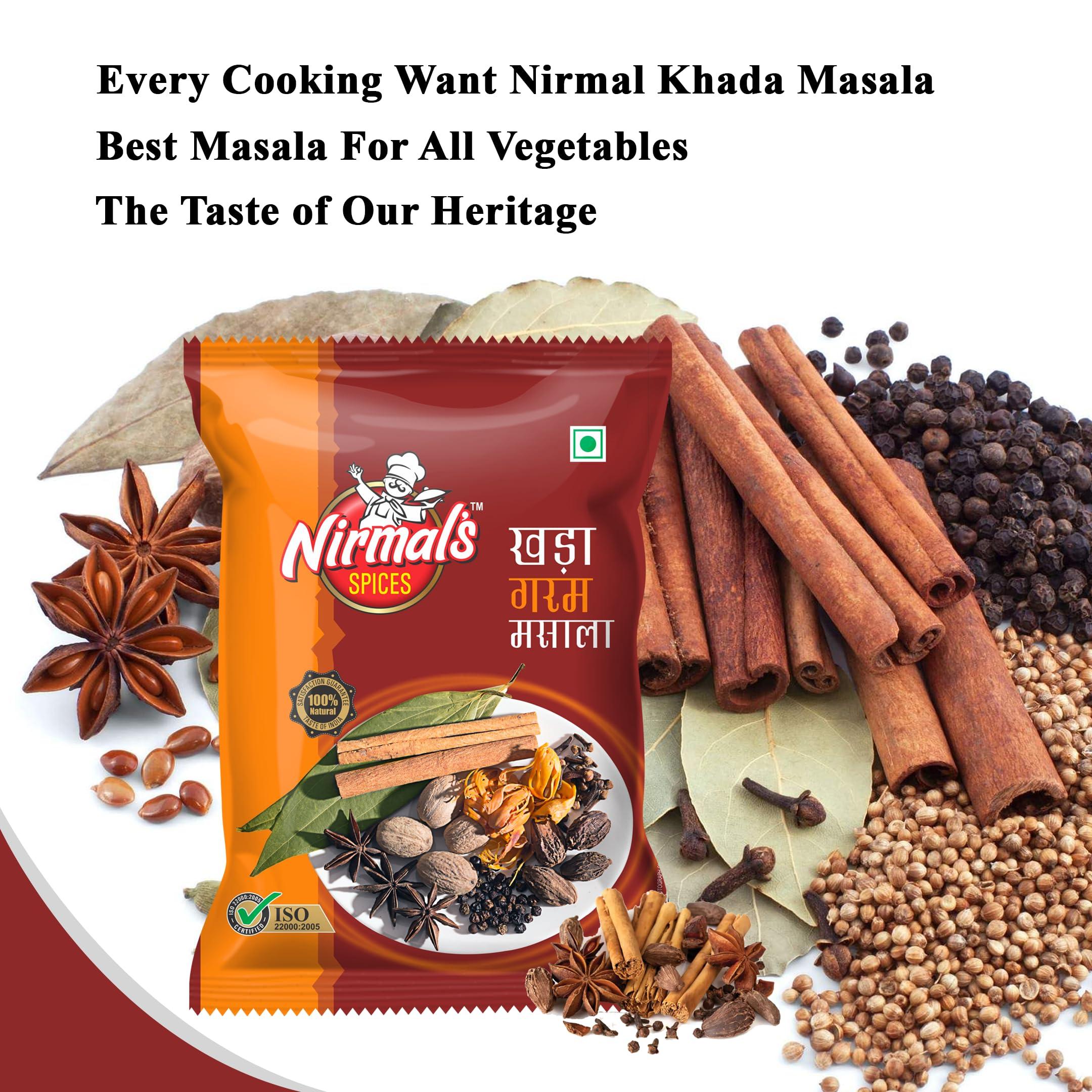 Nirmal\'s Spices Nirmal\'s Spices Khada Garam Masala - 100 Gm