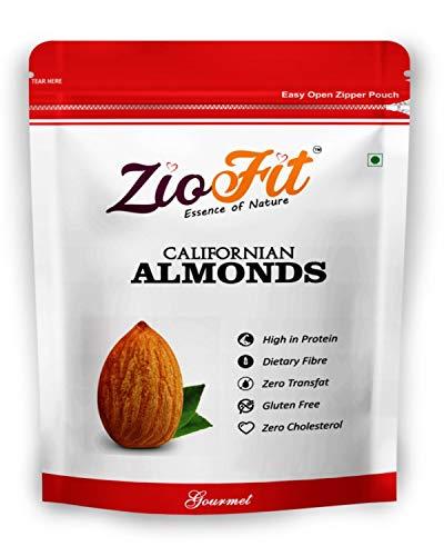 Ziofit Ziofit Californian Almonds, 200g (Buy 1 Get 1 Free) + Ziofit Indian Whole Cashewnuts, 200g (Buy 1 Get 1 Free)