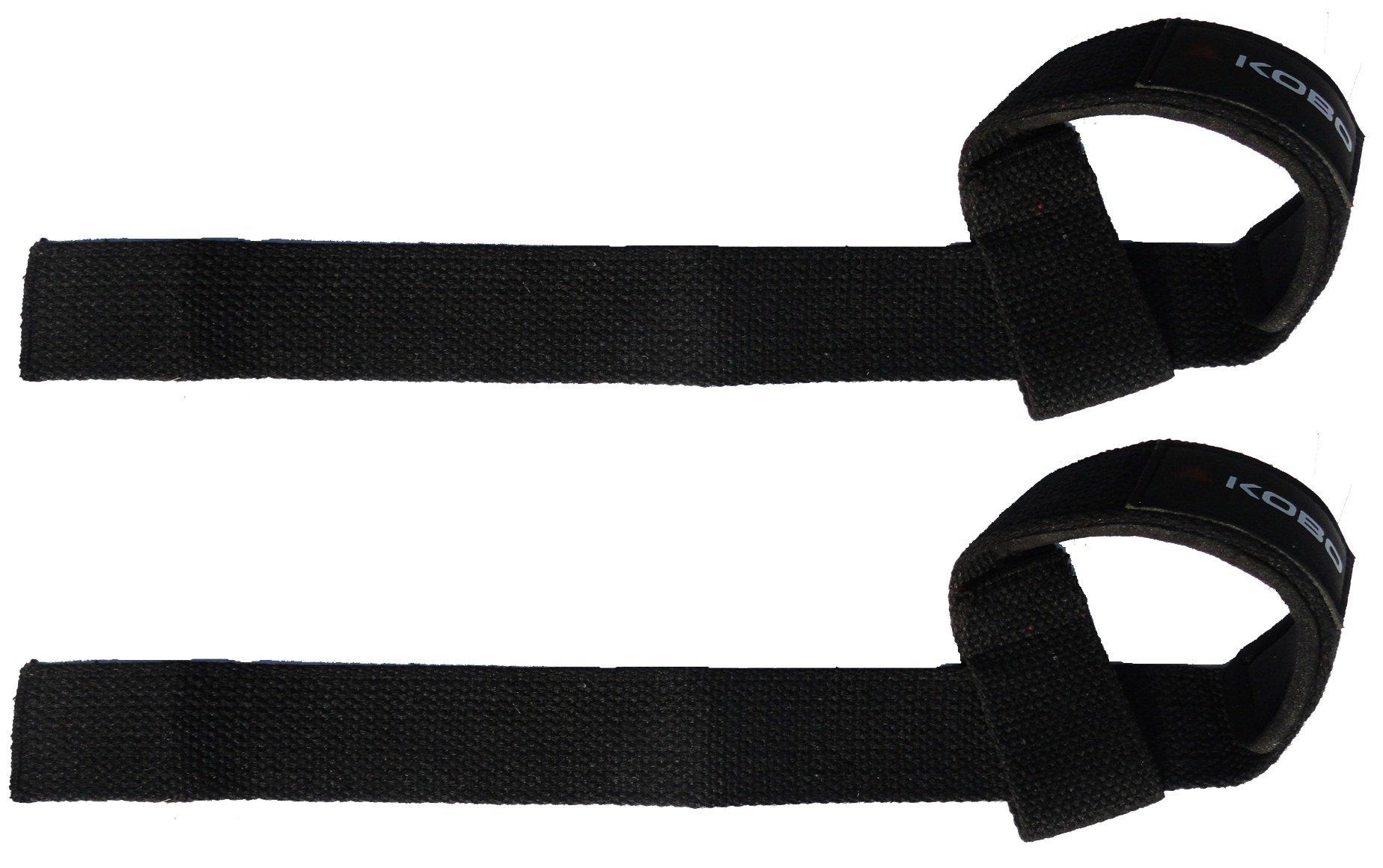 Kobo Kobo WTA-04 Camouflage Grey Wrist Wraps with Thumb Loop - Professional Wrist Support Braces (Camouflage-Grey) & Kobo WTA-03 Power Cotton Gym Support (Black)