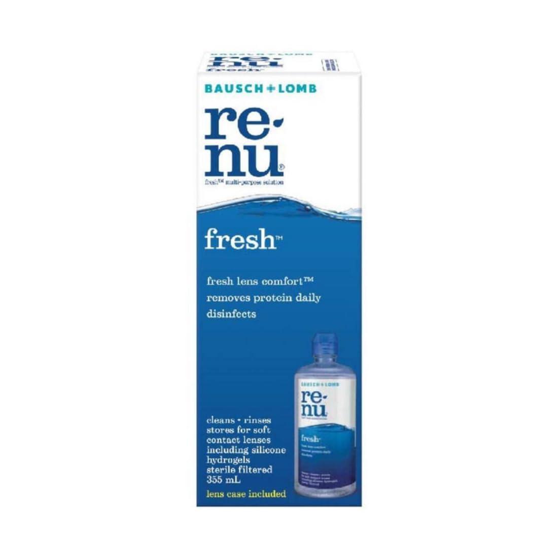 Bausch & Lomb Bausch & Lomb Renu Fresh Multi-Purpose 355ml Contact Lens Solution (Pack of 1)