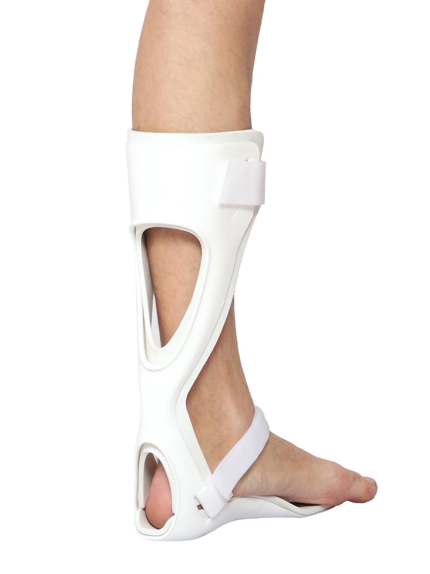 SpiffySky SpiffySky AFO Splint | Ankle Foot Orthosis Support | Foot Drop Splint | Orthotics Ankle Brace Stabilizer | Left Leg | Lightweight & Padded
