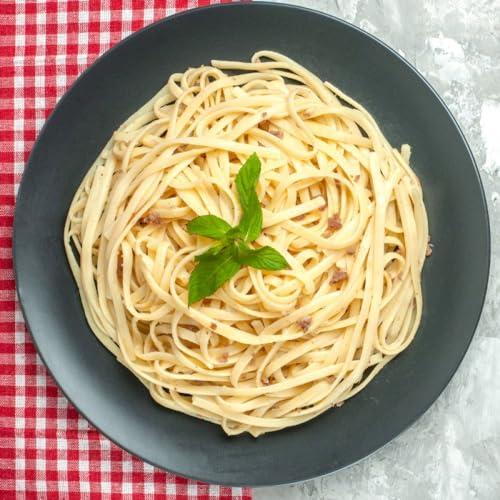 Gustora GUSTORA Combo of Spaghetti & Fettuccine Pasta, 1 KG I Pasta Combo Made of Durum Wheat Semolina I Rich in Protein I Vegetarian