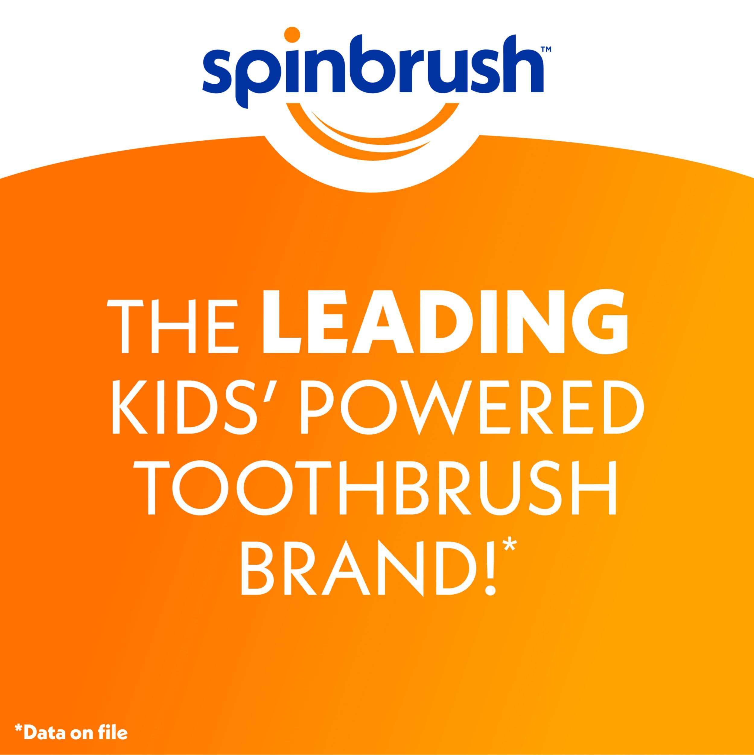Spinbrush Jurassic World Kids Spinbrush Electric Battery Toothbrush, Soft, 1 ct