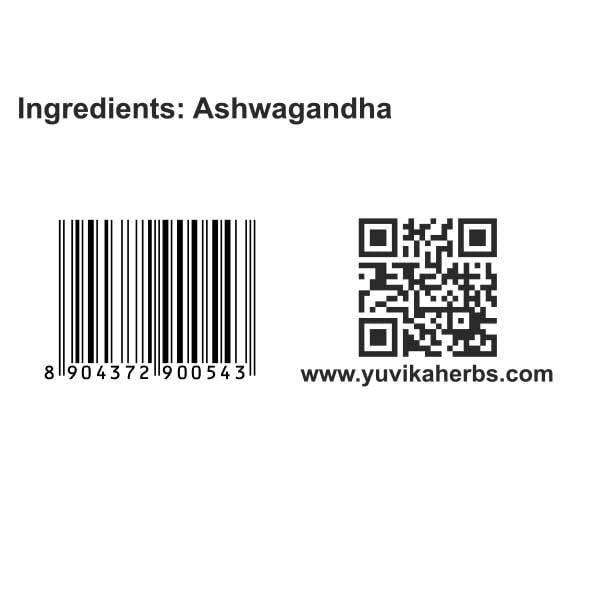 Yuvika Ashwagandha Root 100 Grams
