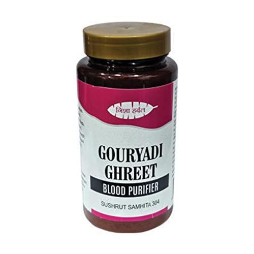 DR UPAGADE\'S Nisha Herbal\'s Gouryadi Ghreet for pitta Shamak | Ayurvedic herbal Blood Purifier (300 ml)