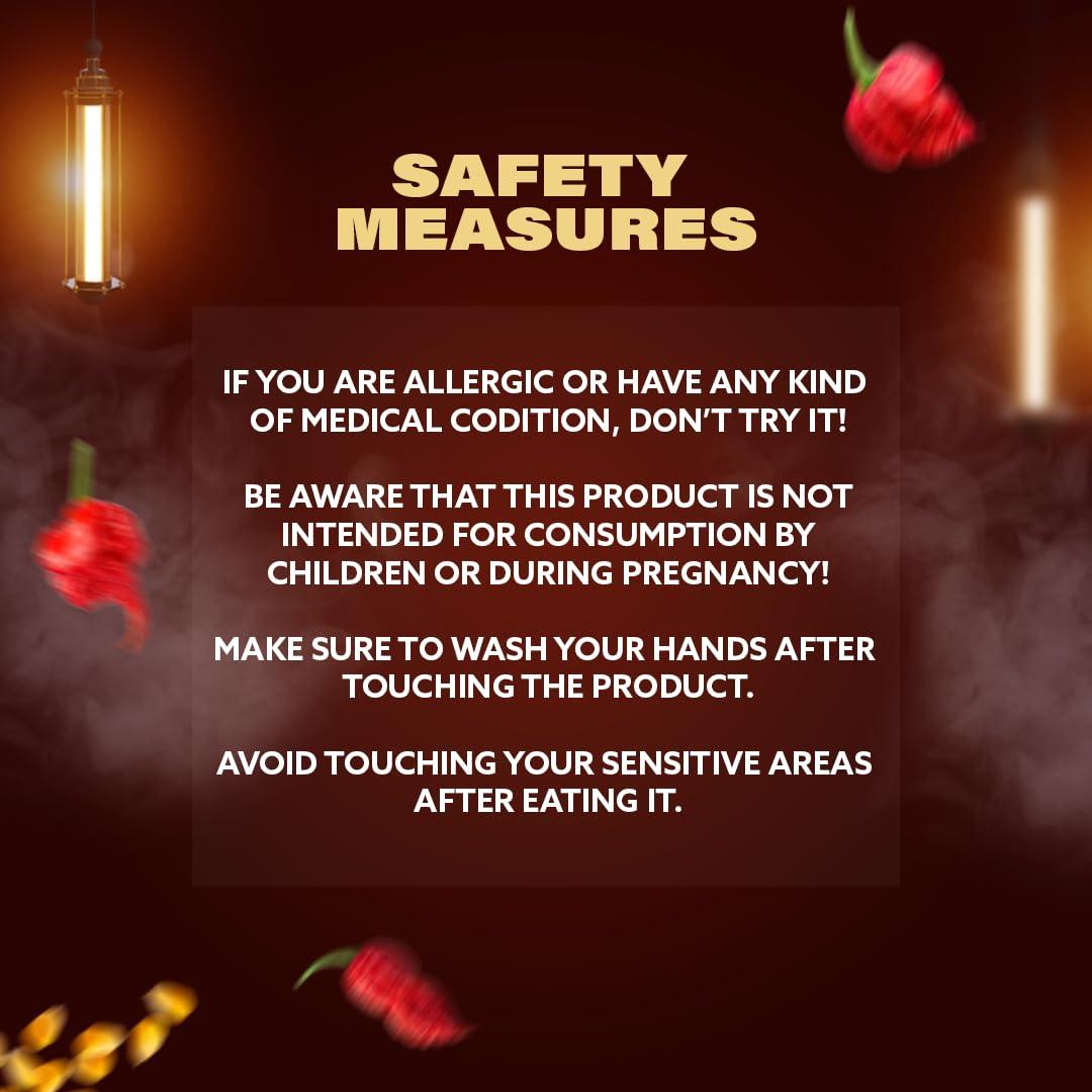 JOLOCHIP JOLOCHIP Deadly Combo  Includes Last Chip Challenge (5g) & Hottest Chocolate Challenge (10g)  Extreme Heat Duo with Carolina Reaper, Scorpion Pepper, and Ghost Pepper