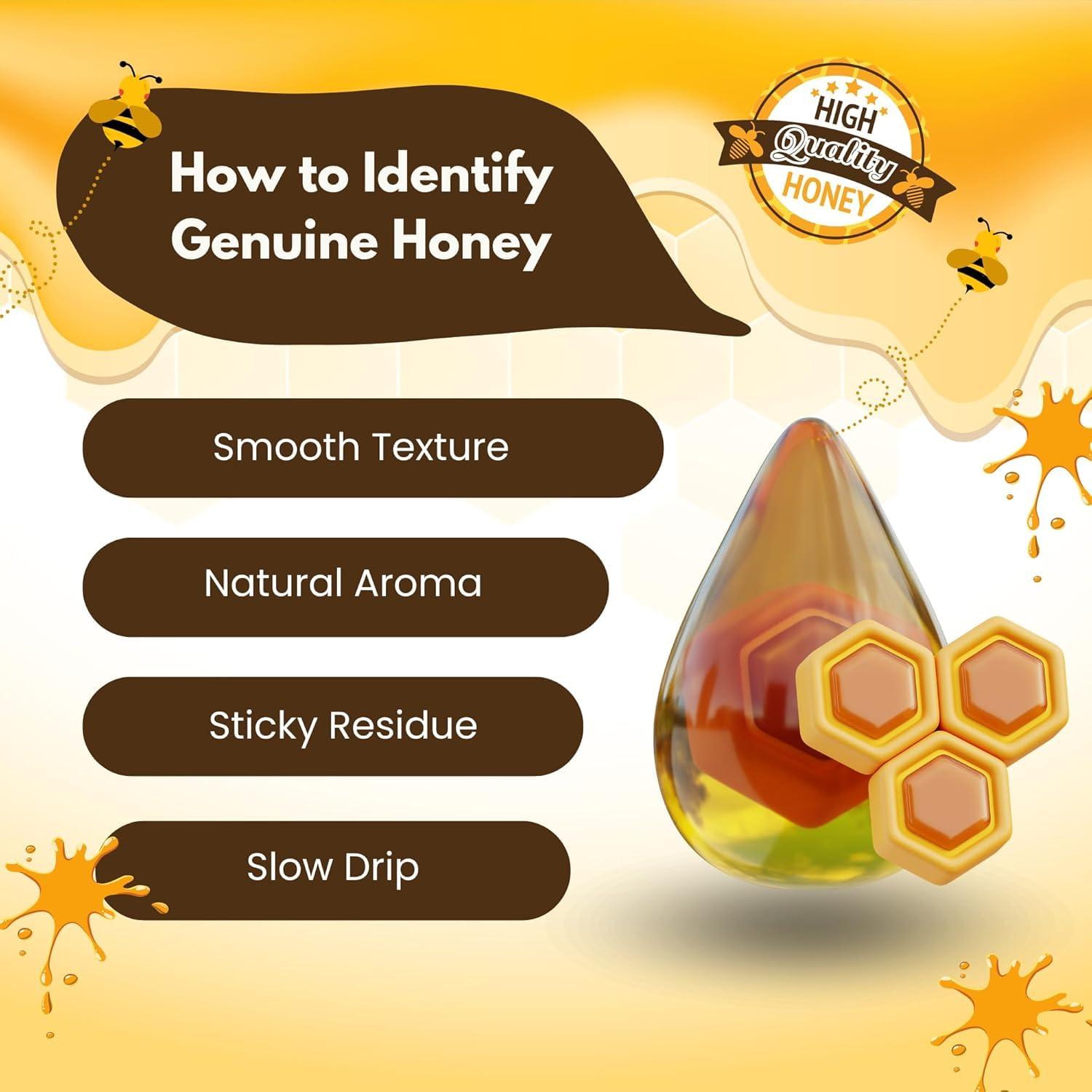 FUTURE ORGANICS –Eat Oragnic! Be Organic!! Future Organics Premium Honey with Ginger - 350 Gram | Delicious Honey Made with 100% Pure, Natural & Organic Ingredients | No Artificial Color | No Added Sugar