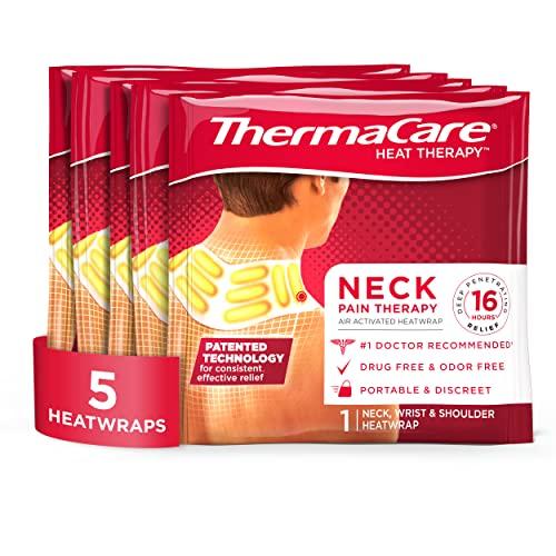 ThermaCare ThermaCare Heat Wraps, Neck & Shoulder Heating Pads & Pain Relief Patches, 5 Count