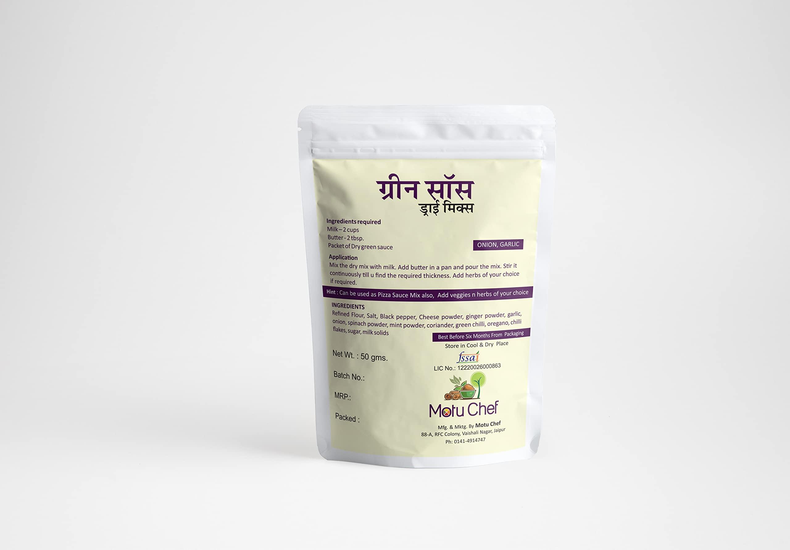 Motu Chef MOTU CHEF Combo of MALAI KOFTA[R] II Instant KALAKAND II Shahi DUM ALOO II Green Sauce II PALAK PANEER II Sandwich Masala II(Pack of 6) |