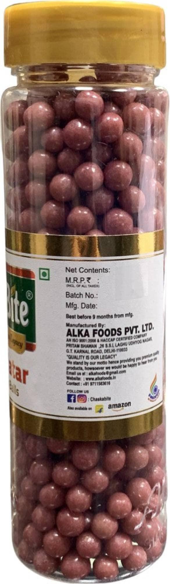 CHASKA BITE CHASKA BITE Aam Chaska 130g CMB 130g Chatpati Candies Khatti Meethi Goli Digestive Sour Pack of 2 Sweet Candy Pack for Kids & Friends