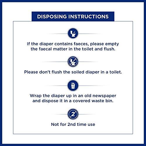 Friends Friends Classic Adult Diapers Pants Style - 20 Count (Large) with odour lock and Anti-Bacterial Absorbent Core- Waist Size 30-56 inch ; 76-142cm