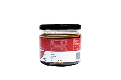 AWE AWE Foods | Chilli Oil Crunch | Spicy, Crunchy, Garlicky Flavor | Made With Spicy Guntur Chillies | Hand-Made In Small Batches