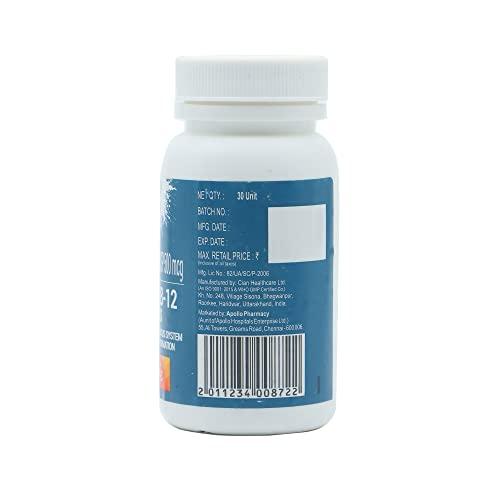 Apollo Life Apollo Life Vitamin B-12, 30 Tablets