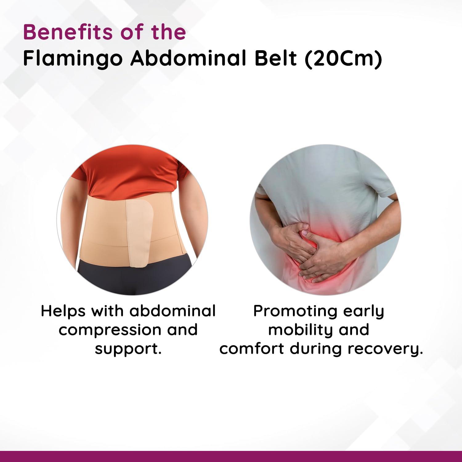 Flamingo Flamingo Abdominal Belt (20cm width)- Medium (HF2004XL)