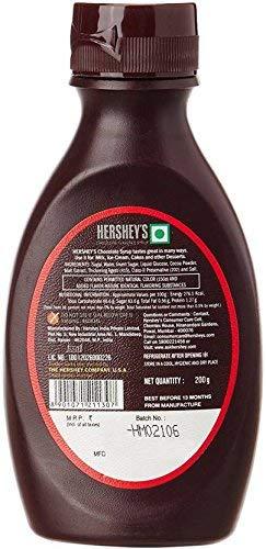 HERSHEY'S Hershey's Syrup - Chocolate Flavor, 200g - (Pack of 6)