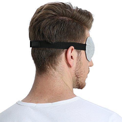 FCAROLYN 3D & Right Eye: Fcarolyn 3D Eye Patch(Gray) (Right Eye)