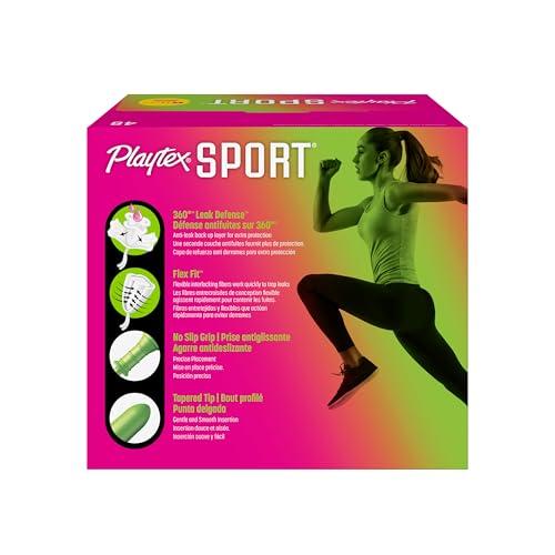 Playtex Playtex, Sport Tampons Regular Absorbency, White, Unscented, 48 Count