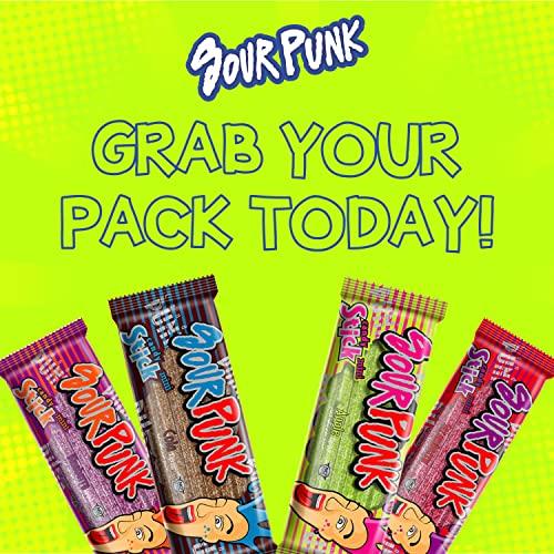 Sour Punk Sour Punk Mini Apple Candy Sticks 20g - Pack of 36