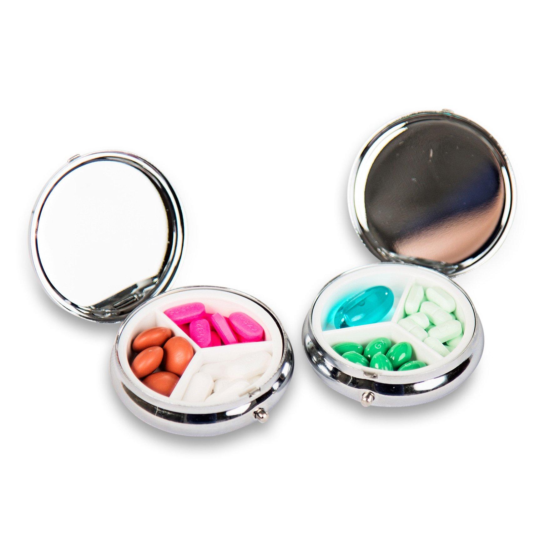 GoPillable gopillable Black Pill Box for Pocket or Purse