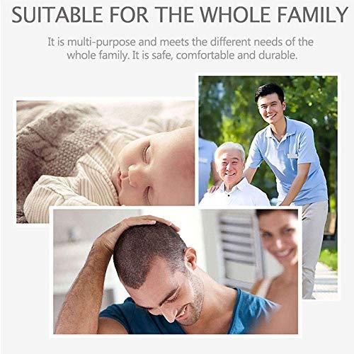 JVVD JVVD JEQUL 5-Star Rechargeable Suitable for professional hair trimming Electric Shaving Machine For family Razor Barber Cutting Beard Trimmer Haircut Set Cordless (Gold)