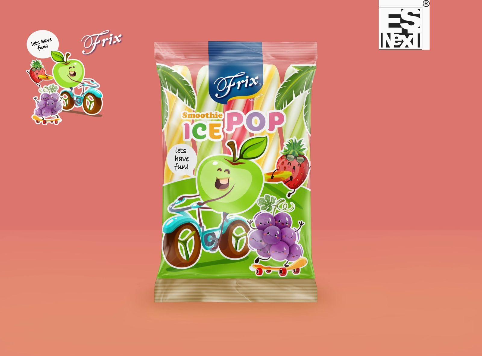 Frix. Frix Ice Pop I Freezer Pops I Teeth Friendly I Smoothie - (450ml)