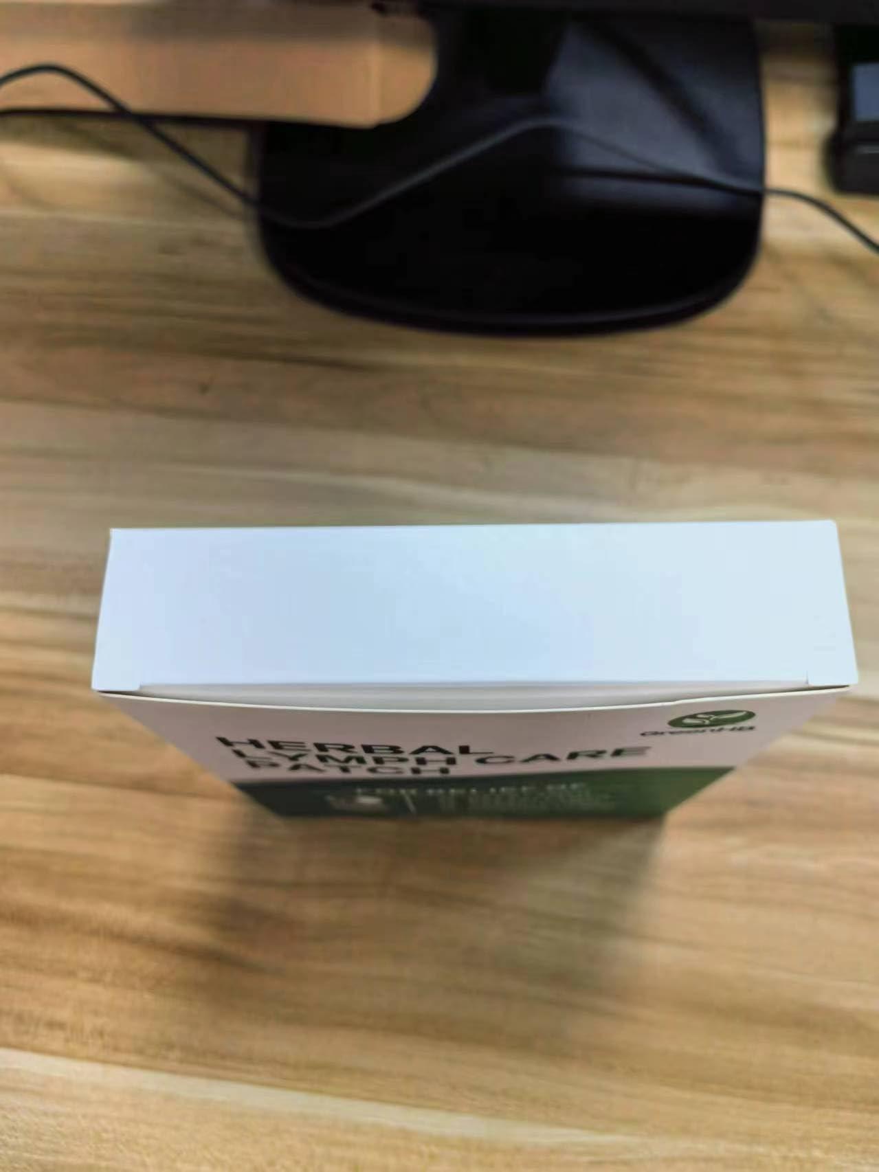 GreenHB Herbal Lymph Care Patch, 10 Pcs, Lymphatic Drainage Patch Neck Lymph Node Anti-Swelling Patch Sticker Lymphatic Drainage with Ginger Oil Help to Remove Swelling and Pain Relief