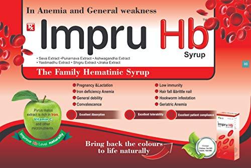 Mi LABS Mi LABS Impru Hb Syrup- 200ml ( Pack of 2 )