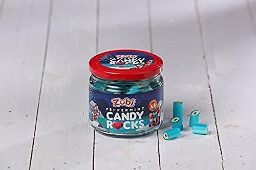 ZUBI THE FUN CANDY Zubi Pepper Mints Rocks Hard Candies - 200 grams (Pack of 3)