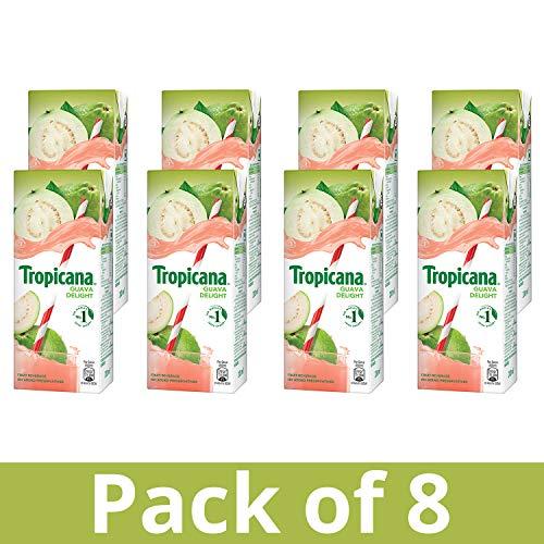 Tropicana Tropicana Guava Delight Fruit Juice, 200ml (Pack of 8)