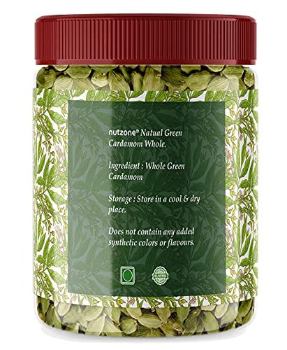 Nutzone Nutzone Green Cardamom 100 Grams Choti Sabut Elaichi - Whole