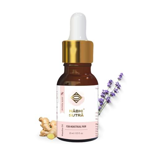 Nabhi Sutra Nabhi Sutra Hair Growth Support Oil - Hair Fall, Dandruff Control Oil + Period/Menstrual pain Relief Oil - | Instant Relief from Menstrual Cramps for women - Belly Button OIl