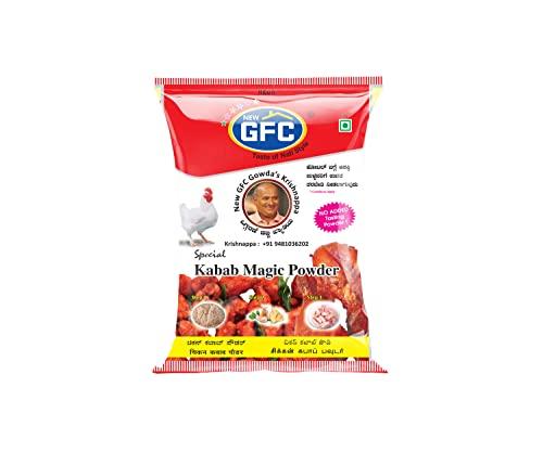 GFC GFC Premium Kabab Masala Powder | Just Marinate & Cook Restaurant Dhaba style | Ready To Cook for Aromatic Flavourful Cooking | Perfect for Cooking, Instant Kabab Masala Ready To Use -1 Kg (Pack of 5)