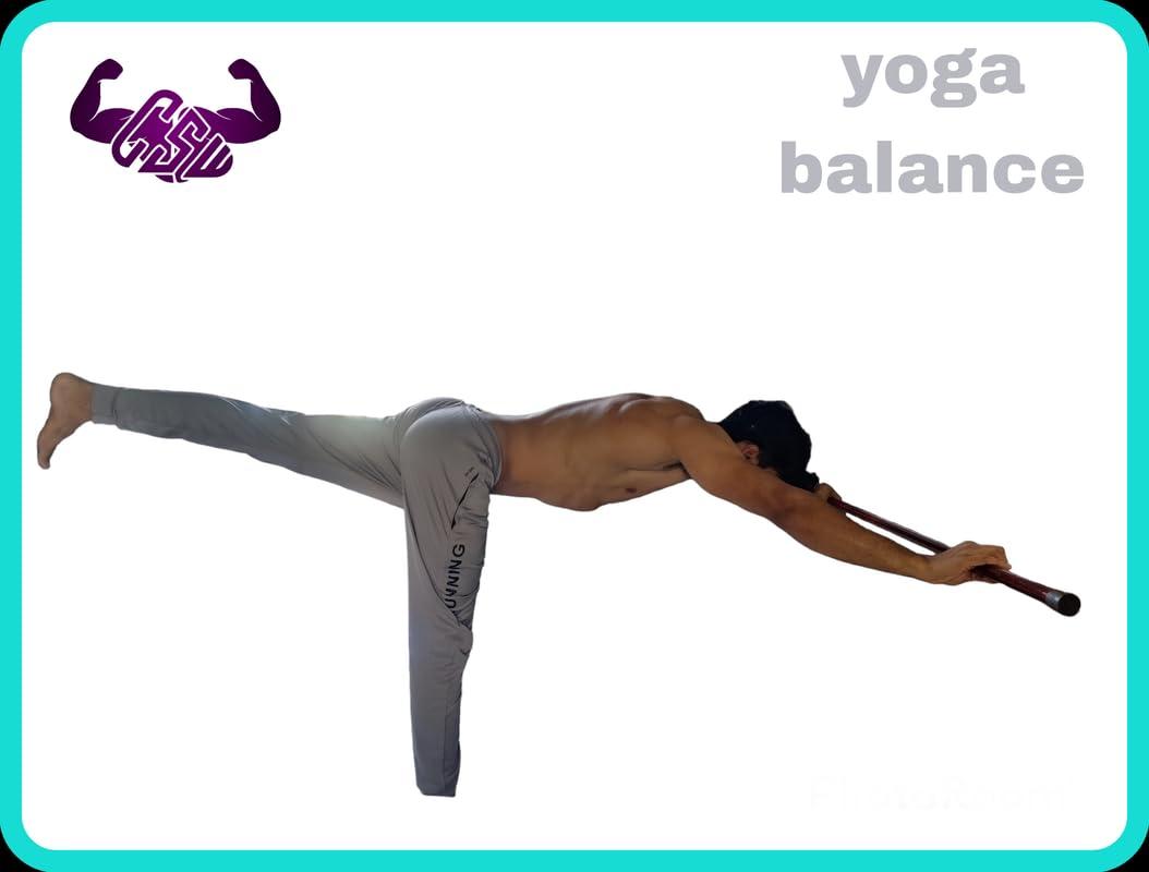 Calistreet workout Calistreet workout PVC Gym Stick for Exercise, Stick for Whole Body Exercise, Full Body Warm up, Stick for Weight Loss, Stick for Self Defence, Yoga, Flexibility, Mobility, Gatka Bo Staff (Red) 5 fit