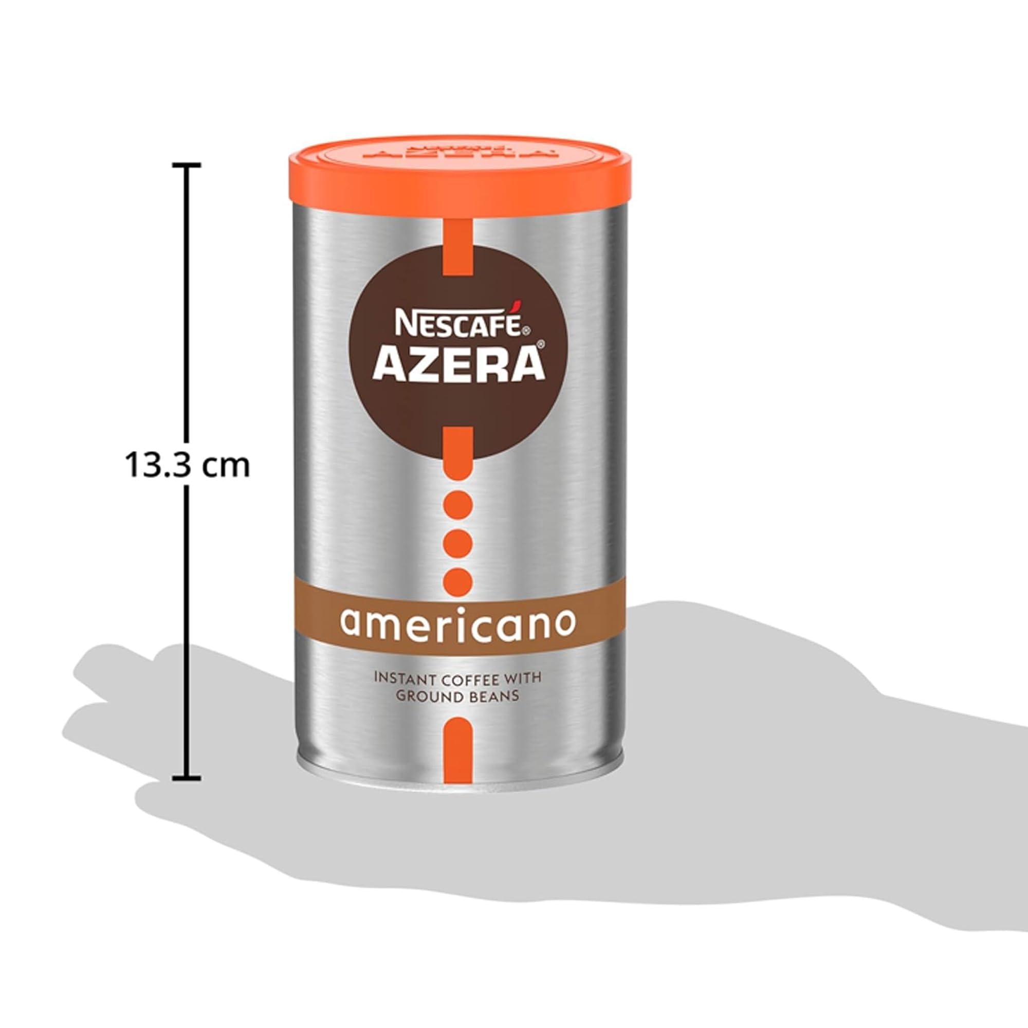 Nestle Nestle Nescafe Azera Americano Instant Coffee With Ground Beans, 90g
