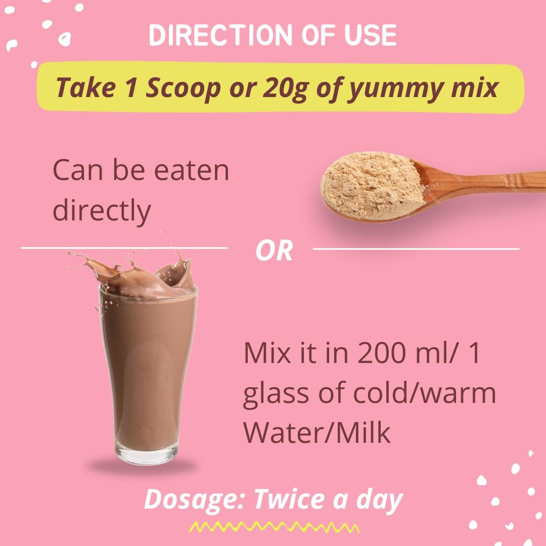 TRICK OR TREAT TRICK OR TREAT Brainify Nutrition Drink Powder | 7 Herbs | Millets + Nuts + Seeds (350G)