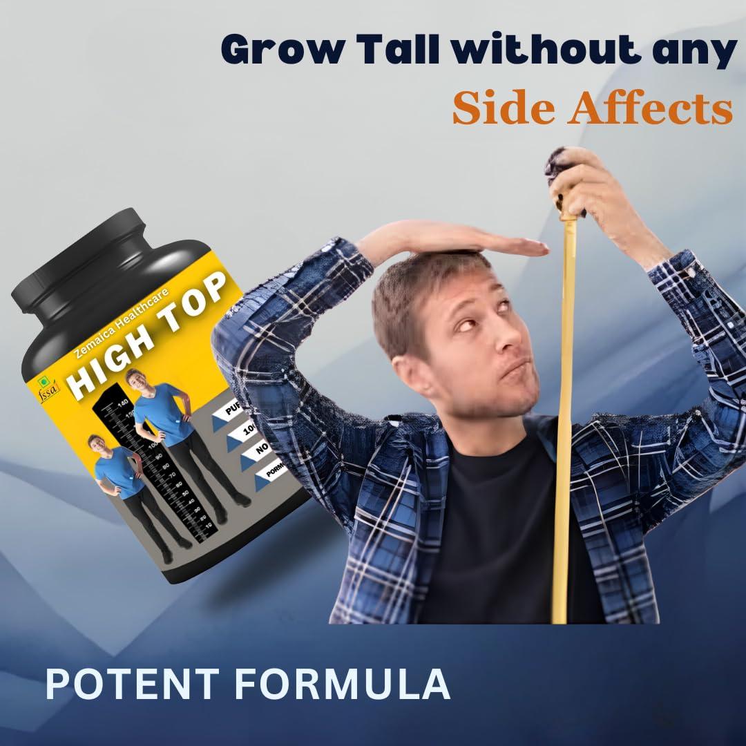 S.D.P. Pharmacy High Top, Body Growth Bones, Increase Height, Height Growth, Powder, Flavor Banana, Pack of 1