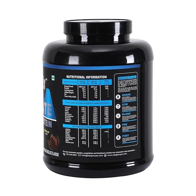 Bodix Bodix Low Carb Whey Protein Isolate Powder Choclate 1kg 36g Protein, 6.64g BCAA,5.28g Glutamine per Scoop