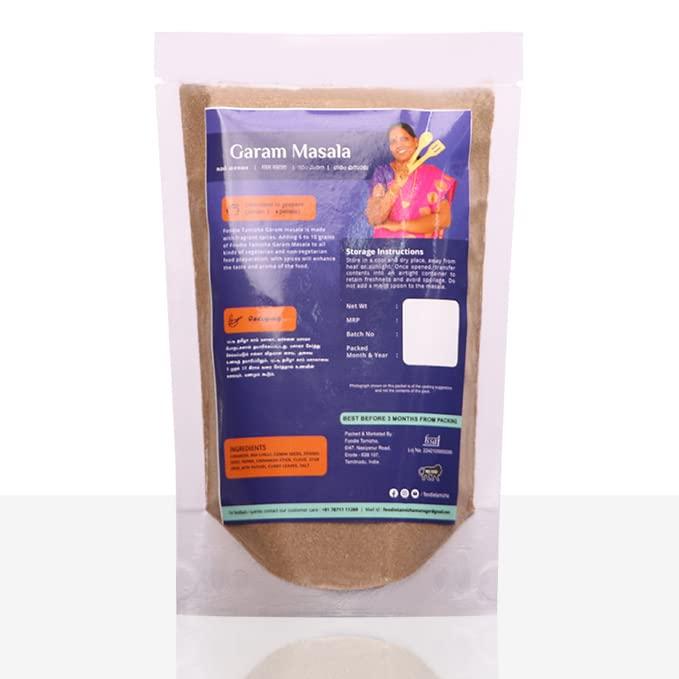 Foodie Tamizha Foodie Tamizha's Homemade Garam Masala - A Premium Blend of Handpicked Spices! (250 Gram)