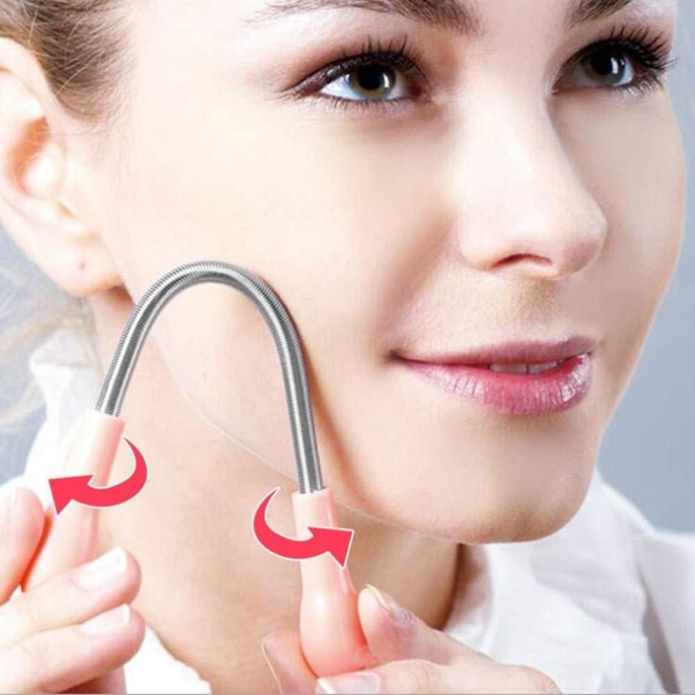 ANADIK ANADIK Manual Facial Unwanted Hair Remover Epilator for Women Spring Stick Tweezer (1 Piece)