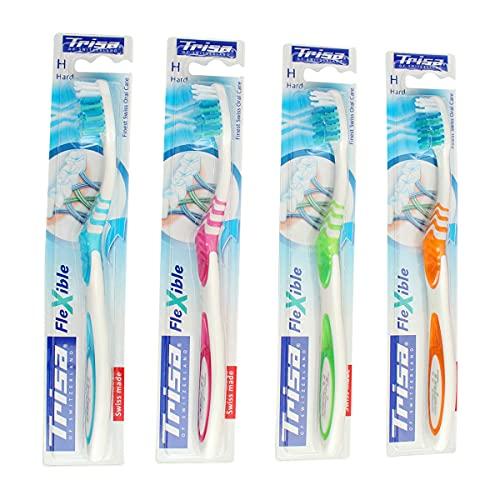 TRISA Trisa Flexible Hard Toothbrush (Assorted Color)