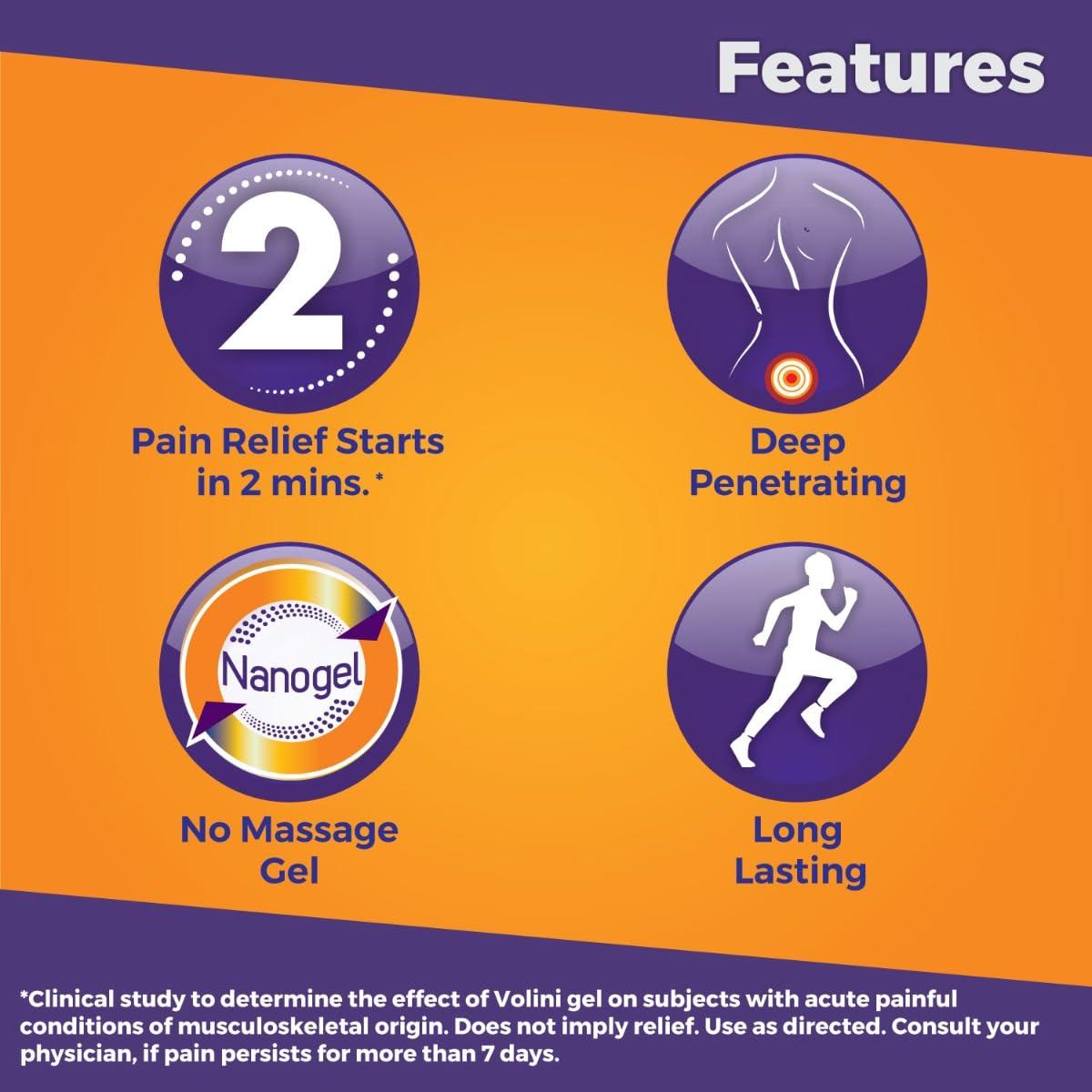 Volini Volini Gel 15gm x Pack of 12